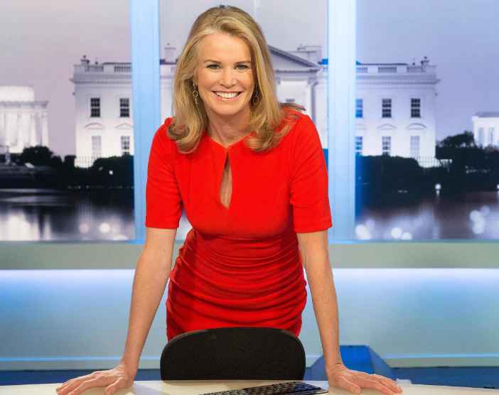 Katty Kay in her studio. professional life, career